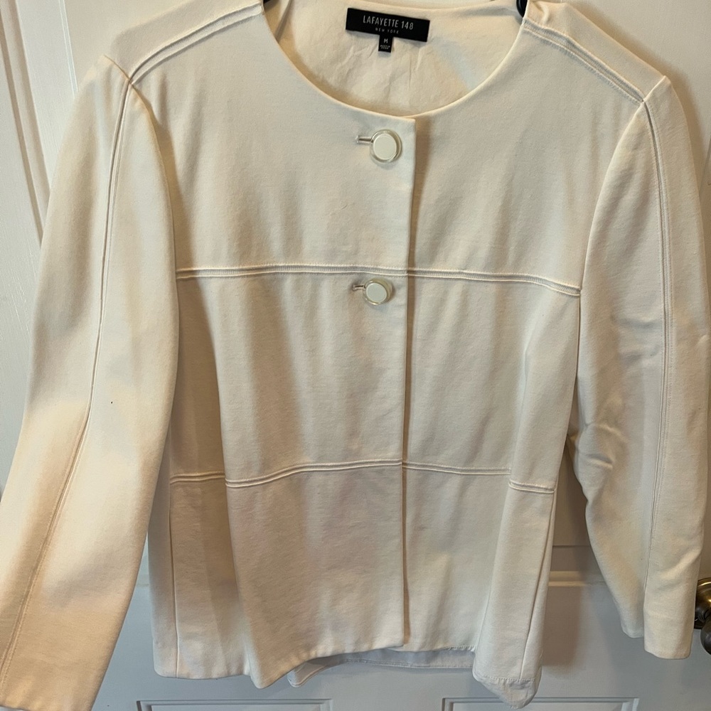 Lafayette 148 New York two-button lightweight blazer